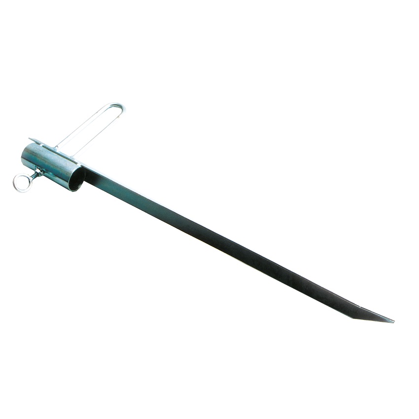 Parasol grondpen verzinkt metaal max 30 mm