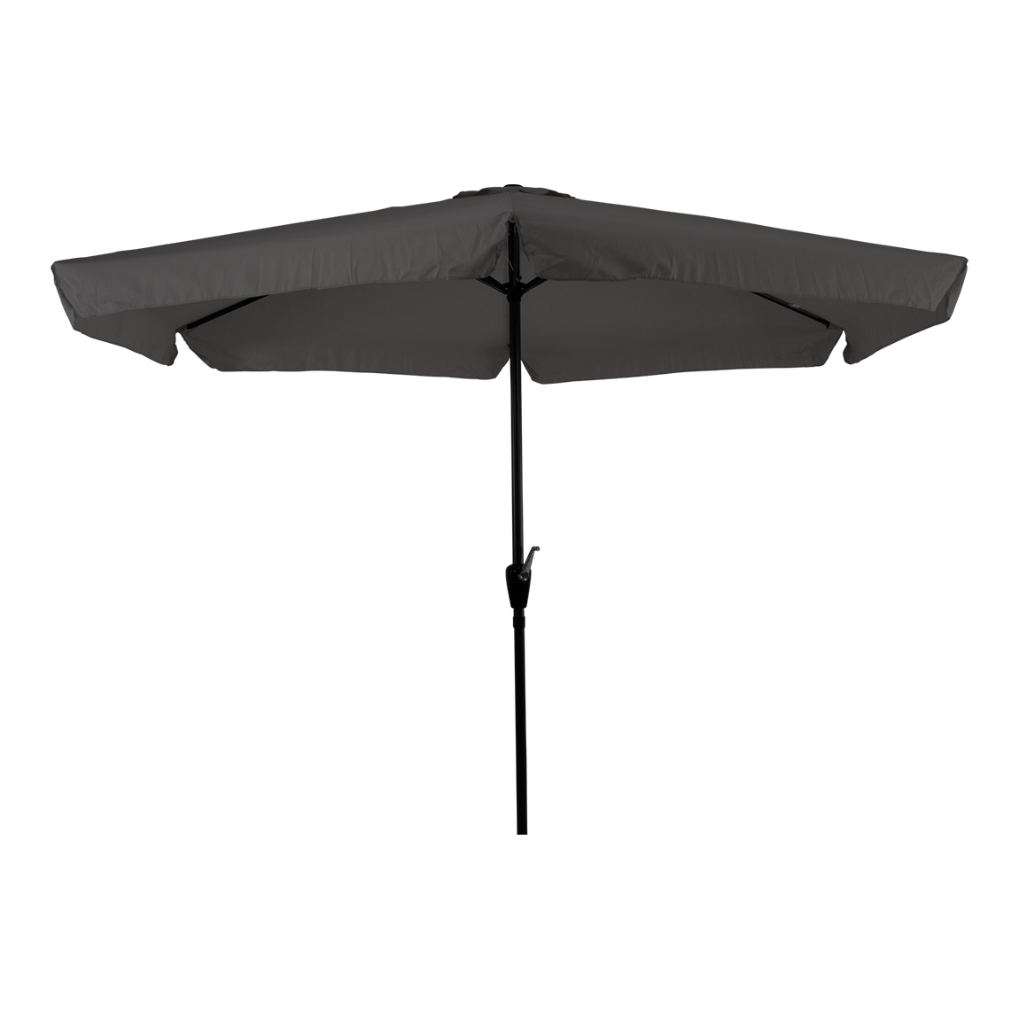 Stokparasol rond 3 meter model Gemini antraciet