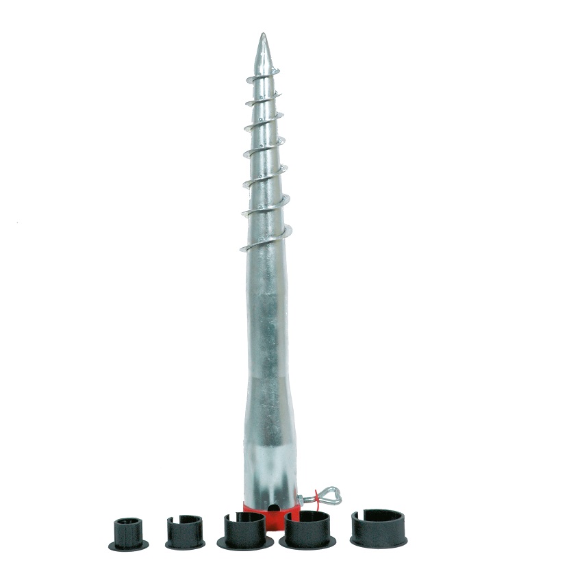 Parasol grondpen verzinkt max doorsnee 65 mm