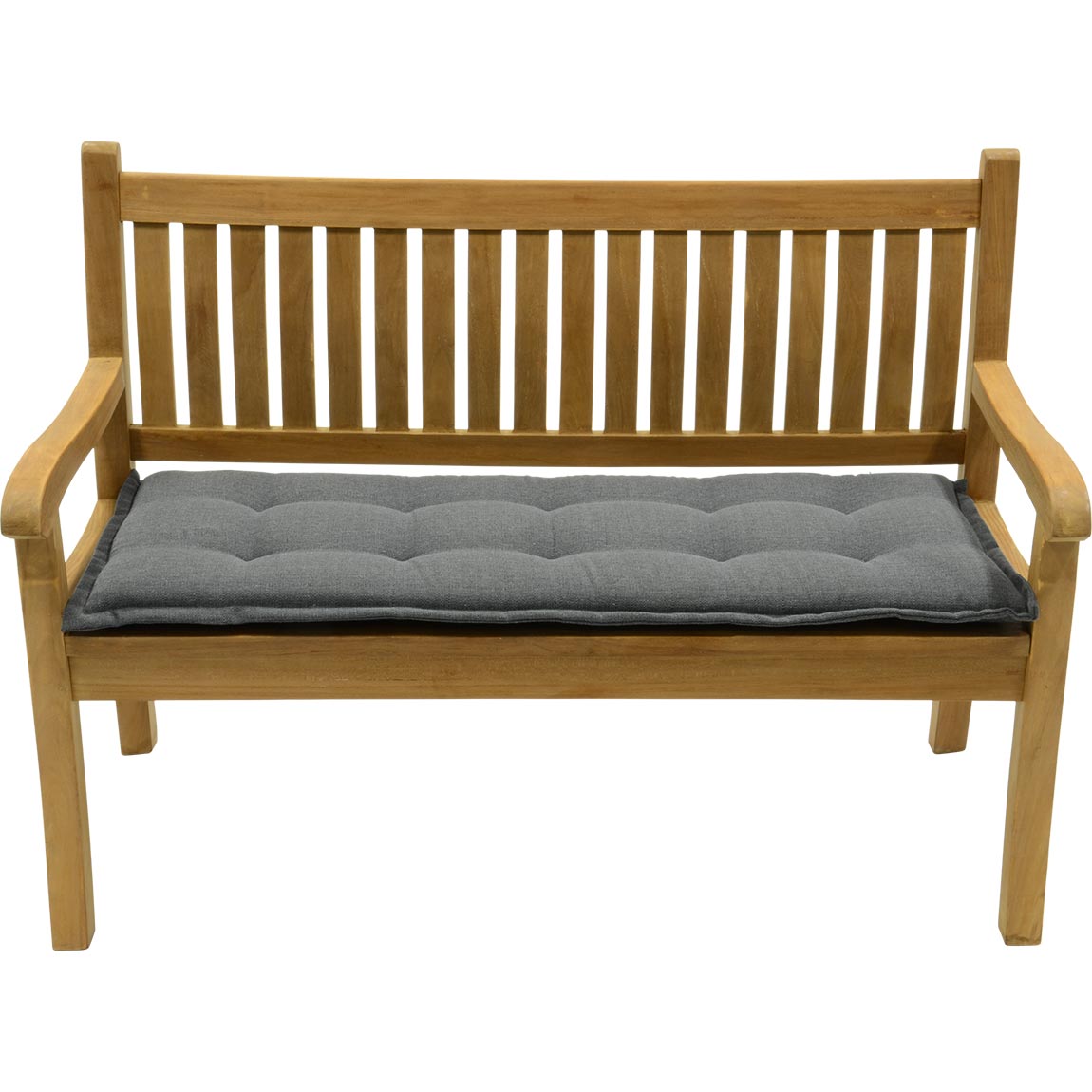 Tuinbank kussen 120 cm antraciet