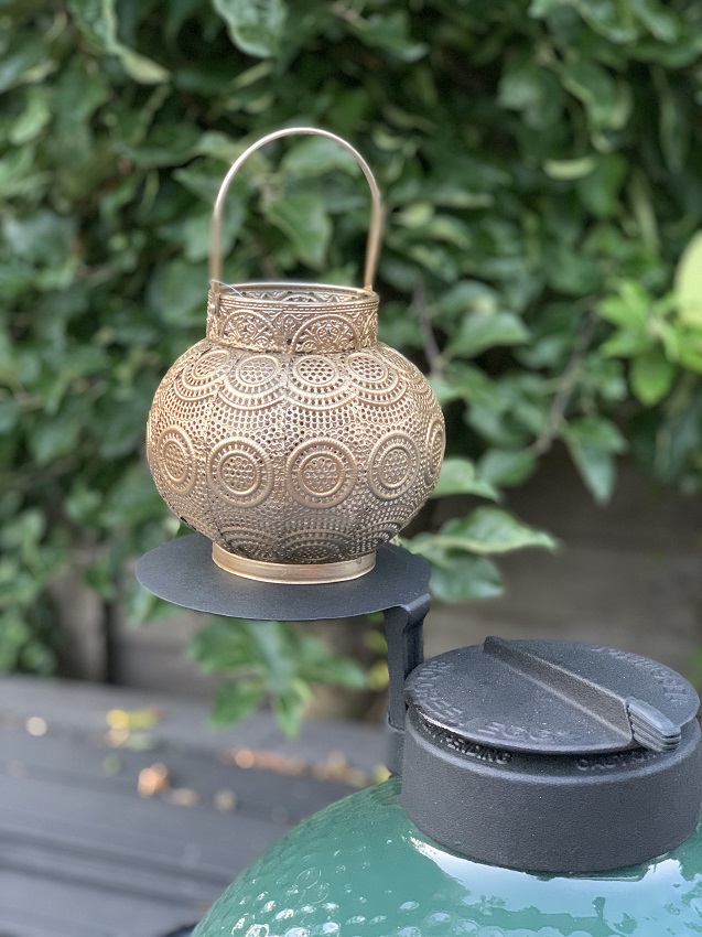 Windlicht model arabic amira gold 16 x 15 cm