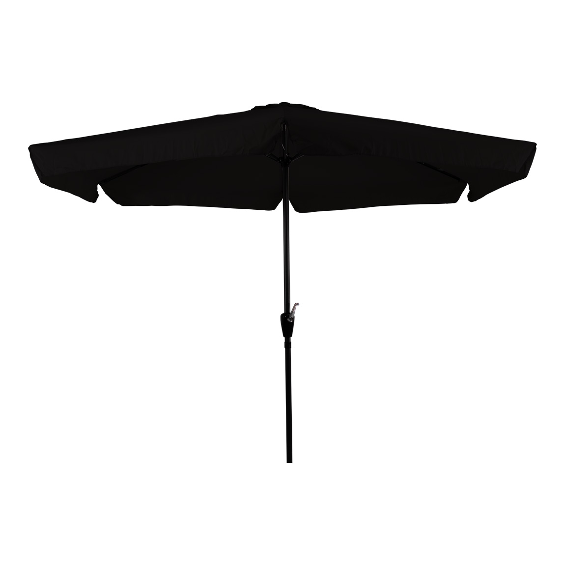 Stokparasol rond 3 meter model Gemini zwart