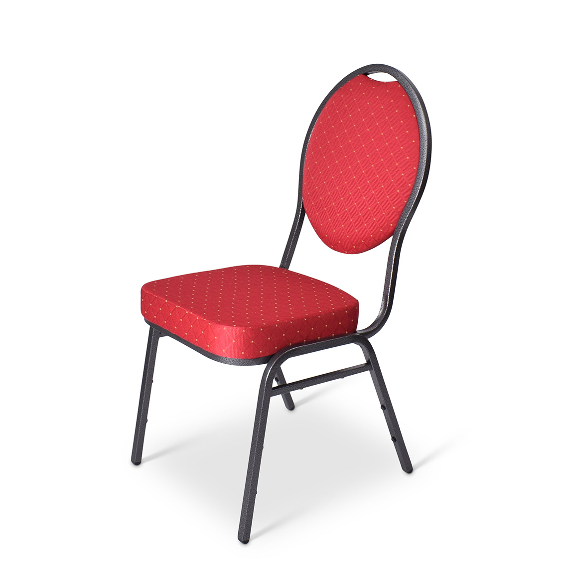 Stackchair stapelstoel sidney rood