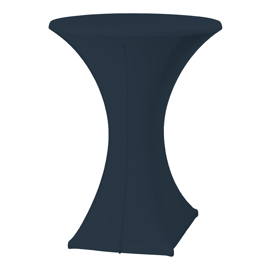 Statafelhoes festival met ritssluiting antraciet