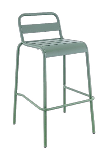 Metalen barkruk Bastille Bst – groen