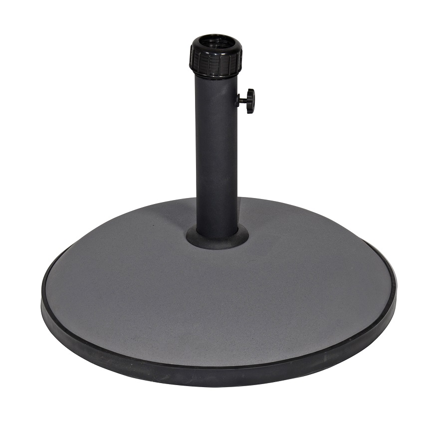 Parasolvoet beton 30 kg kleur grijs