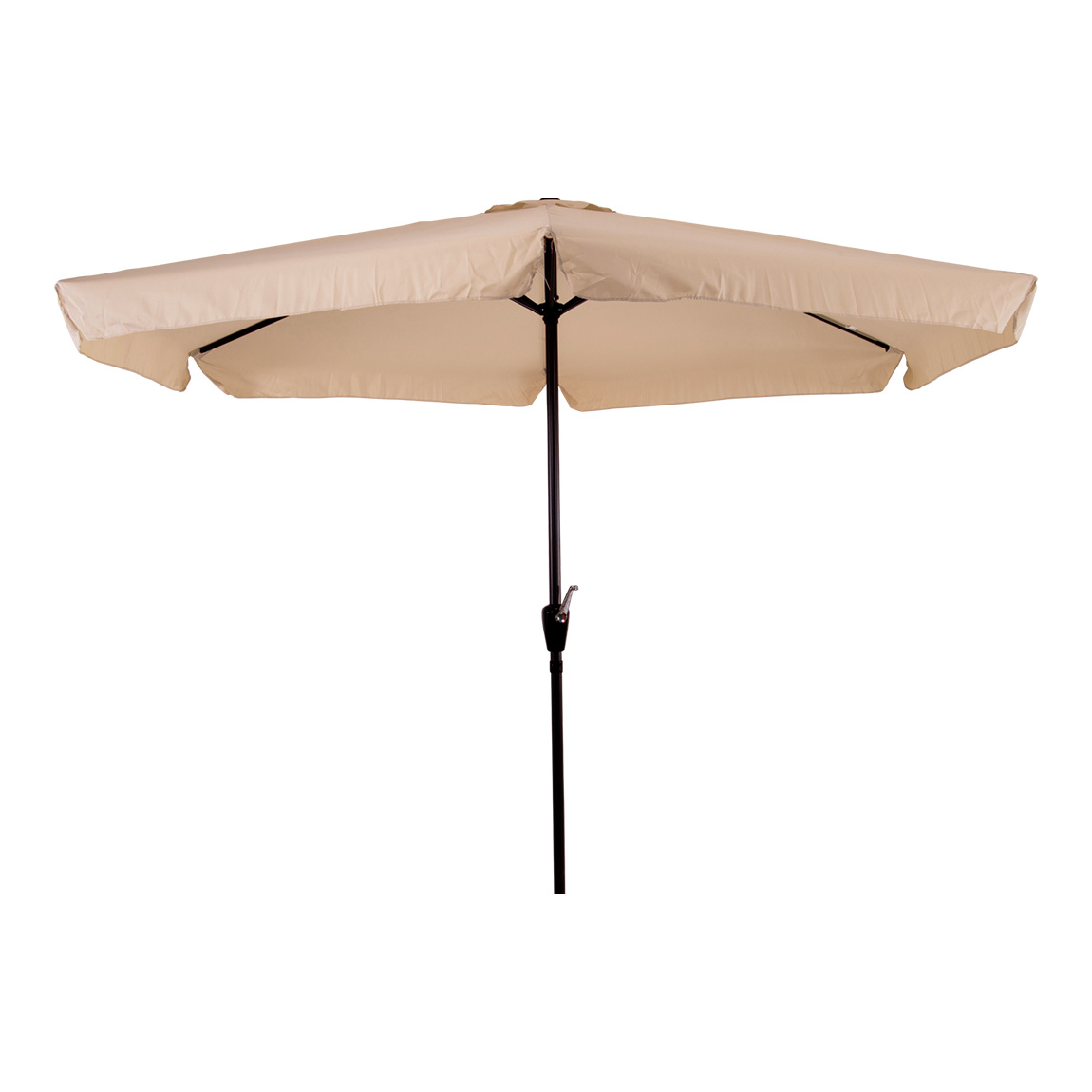 Stokparasol rond 3 meter model Gemini ecru