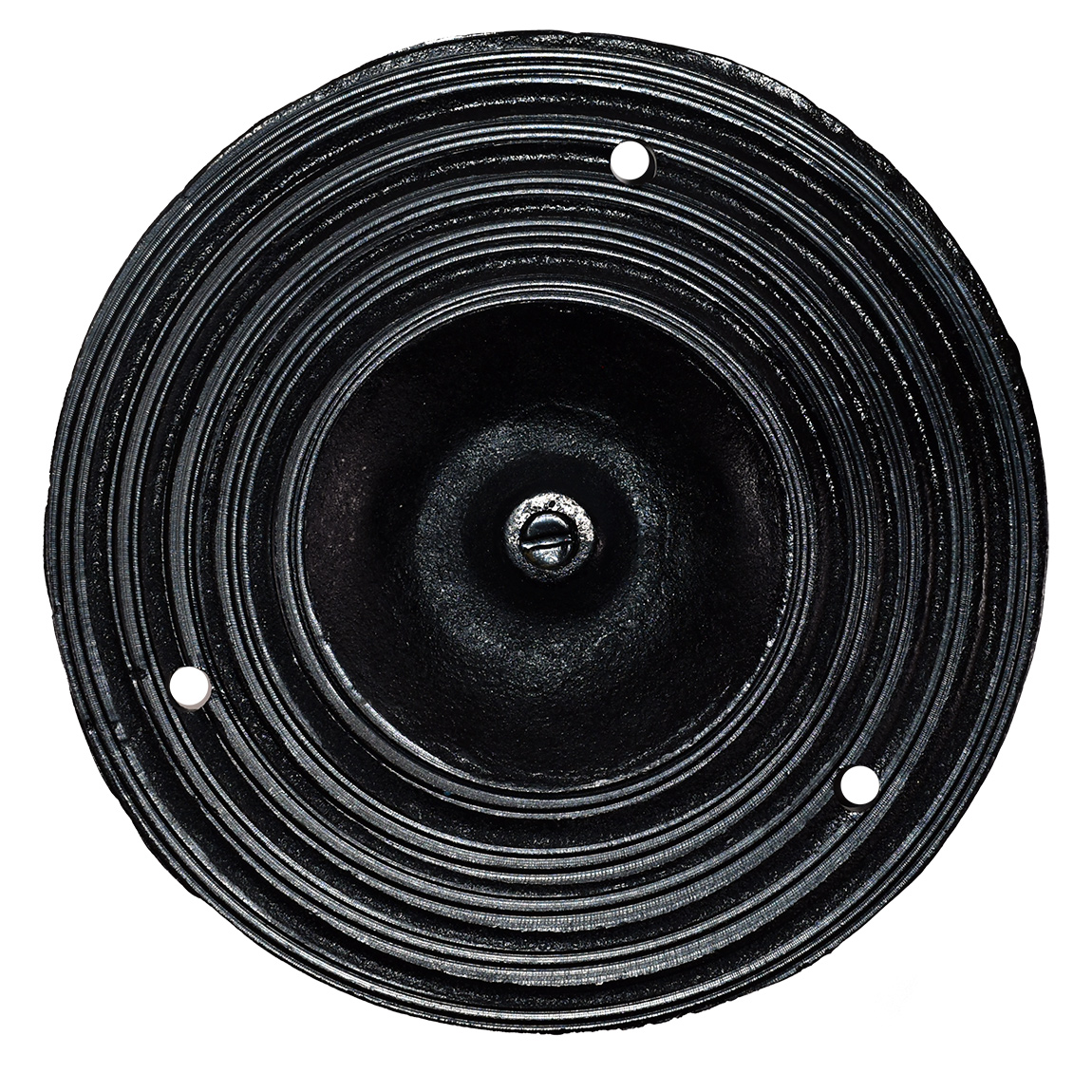 Montageplaat gietijzer rond 18 cm