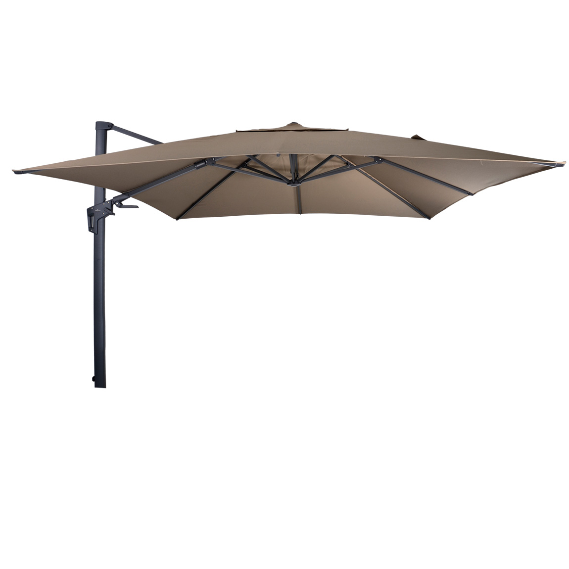 Zweefparasol Virgo-Flex 3x3 meter - taupe