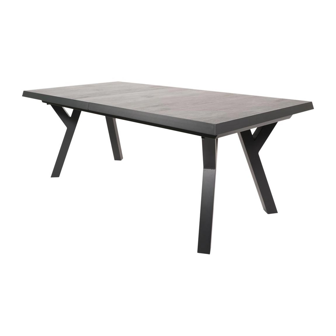 Tuintafel Castilla 2.0 Negro exclusief uitschuifbaar 204/264