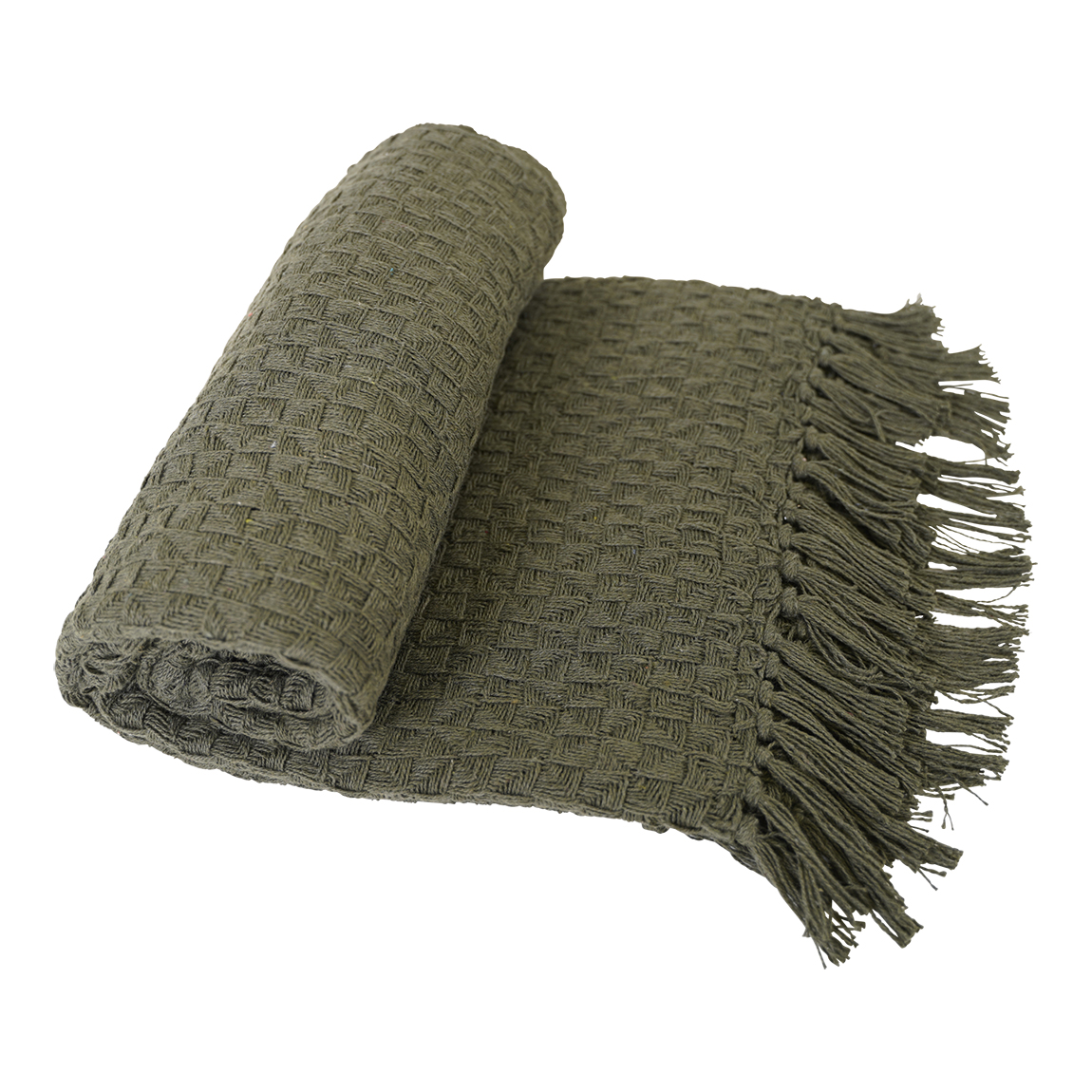 Plaid groen 125 x 150 cm