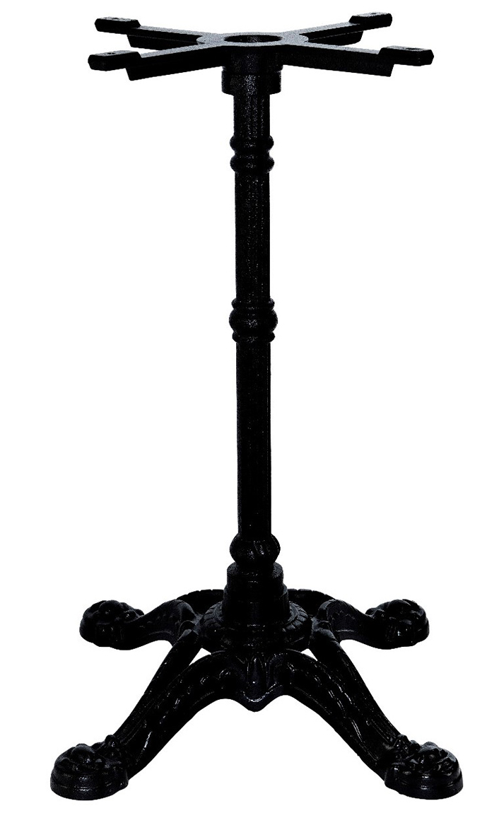 Gietijzer onderstel tafel 72 cm hoog model bistro 4