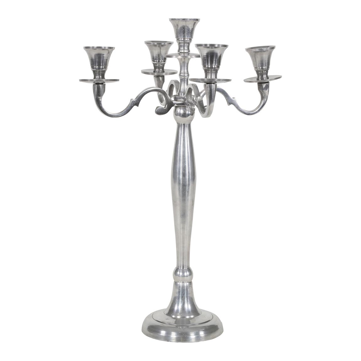 Kandelaar classic aluminium 41 cm