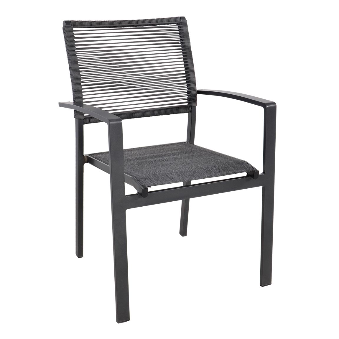 Stapelbare tuinstoel model vito rope