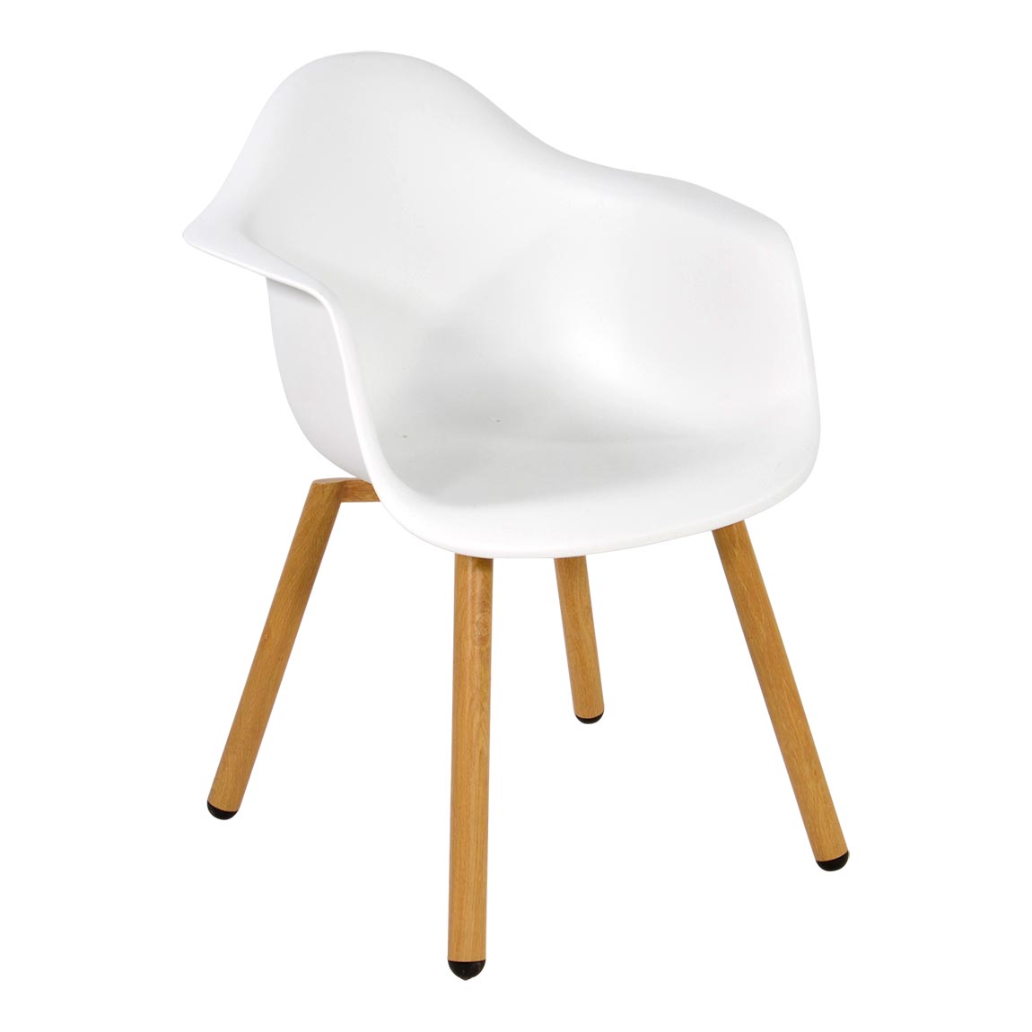 Montreux kunststof tuinstoel wit