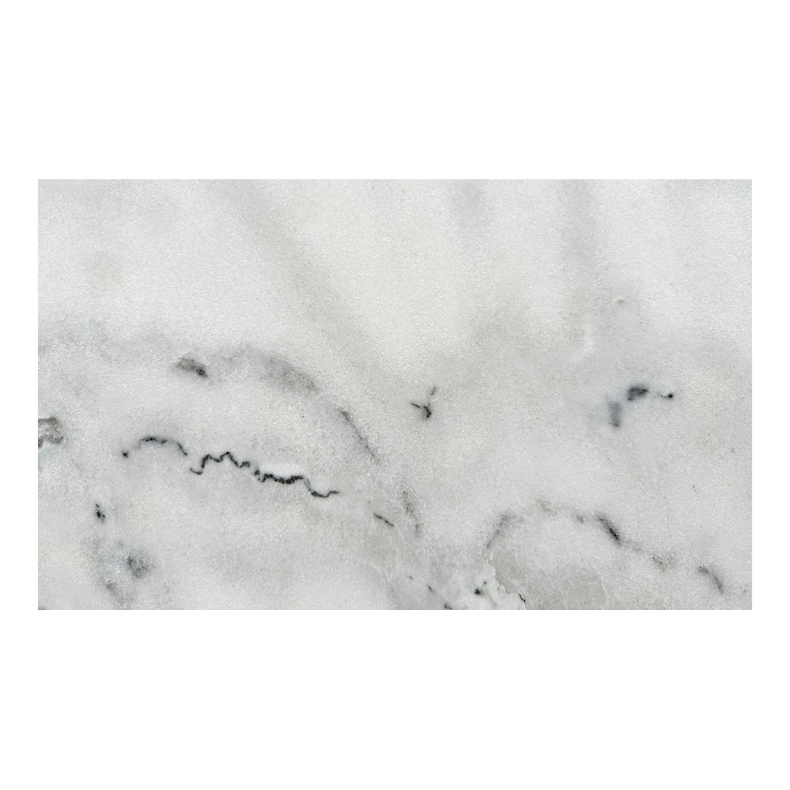 Tafelblad wit marmer rechthoek 60 x 40 cm