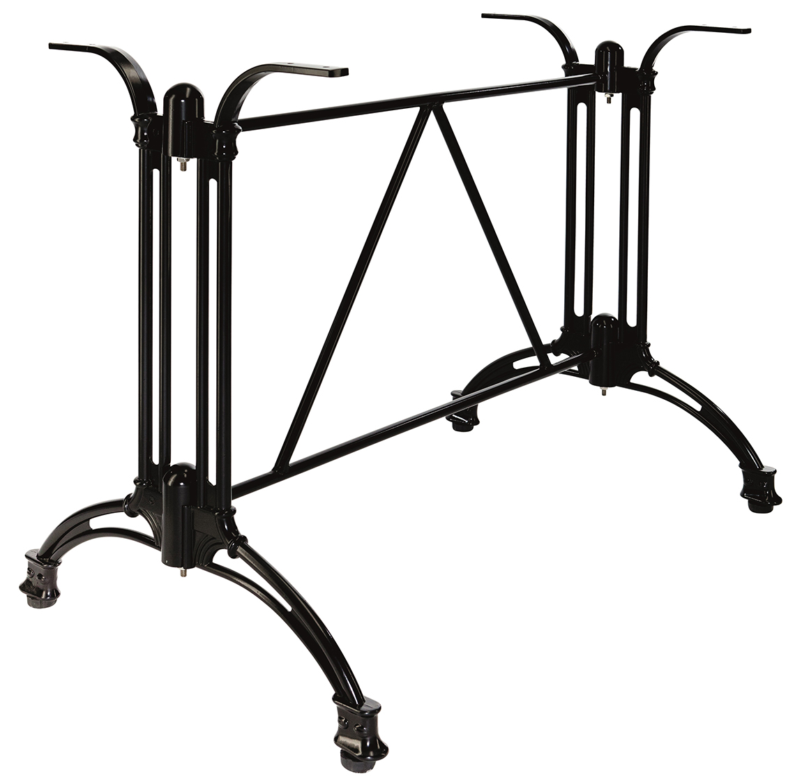 Aluminium tafelonderstel rechthoek 90 x 60 cm 70 cm hoog