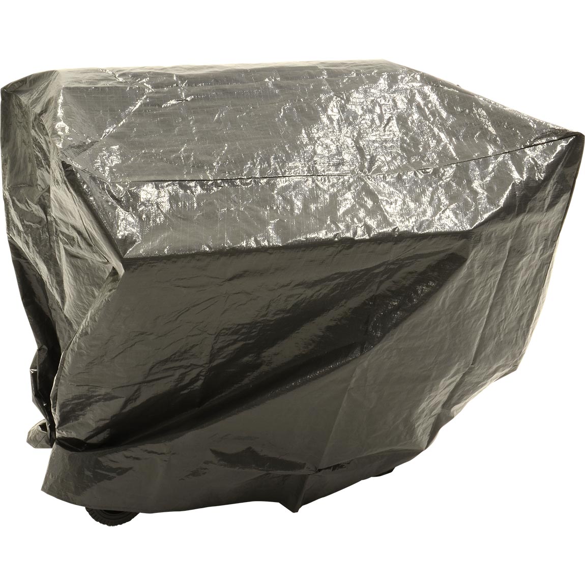 Barbecue beschermhoes rechthoekig kleur grijs