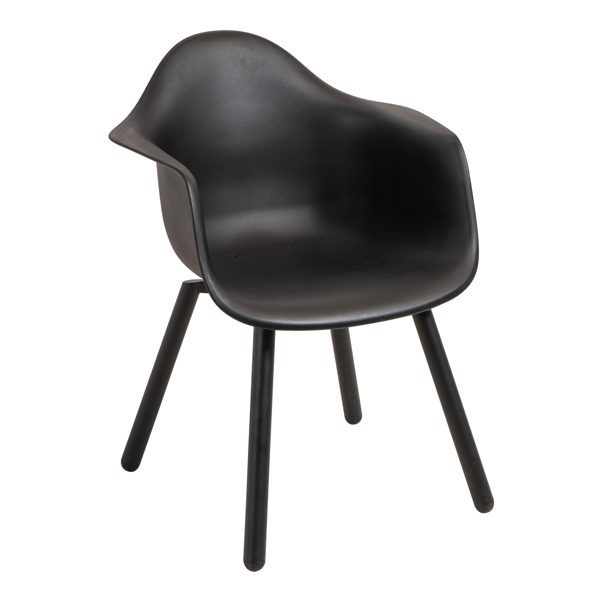 Montreux kunststof tuinstoel zwart