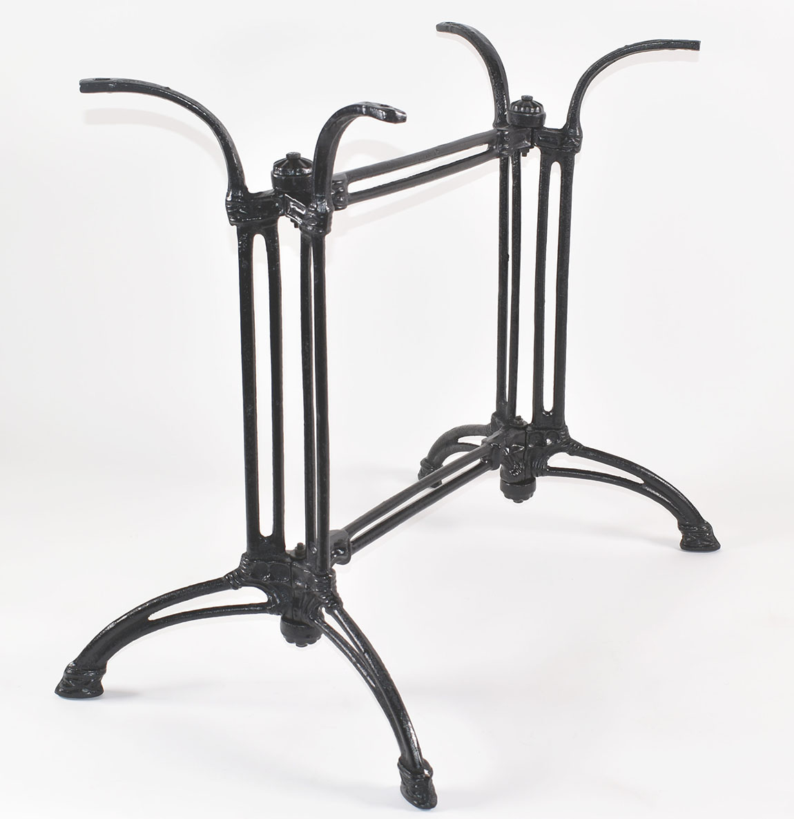 Gietijzer tafelonderstel rechthoek 74 x 38 cm