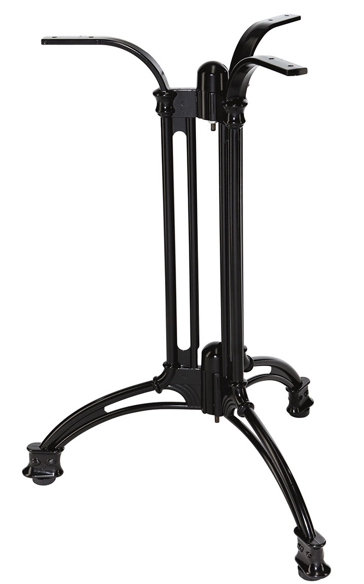 Aluminium tafelonderstel 70 cm hoog 3 poot