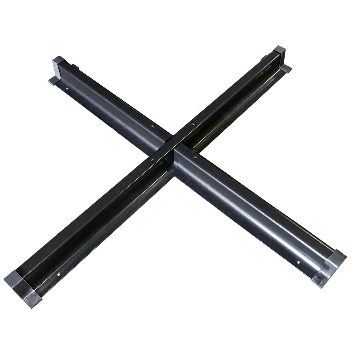 Parasol kruisvoet geschikt voor zweefparasol - antraciet