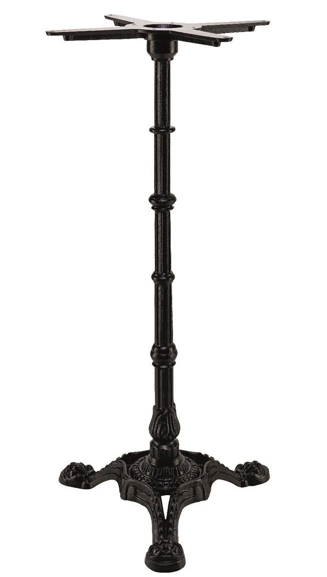 Gietijzer onderstel statafel 108 cm hoog model bistro 3