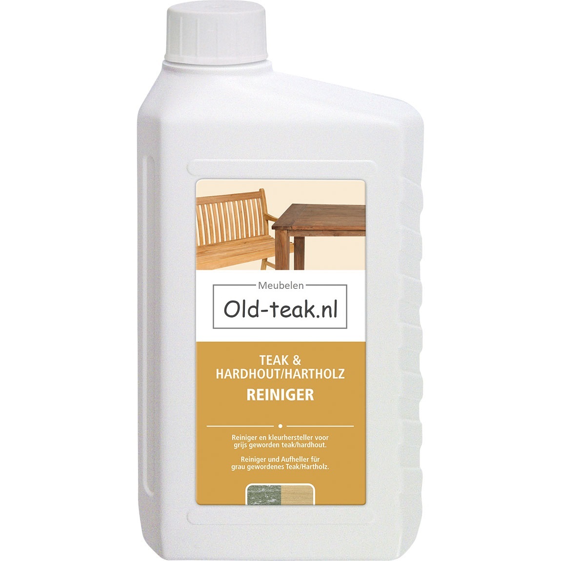 Teak en hardhout reiniger fles 1 liter
