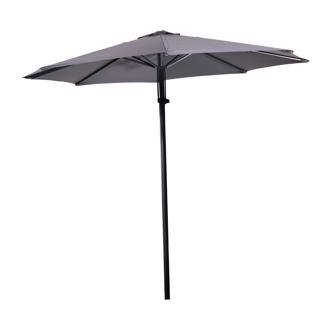 Push-up parasol Libra rond 300 cm – grijs