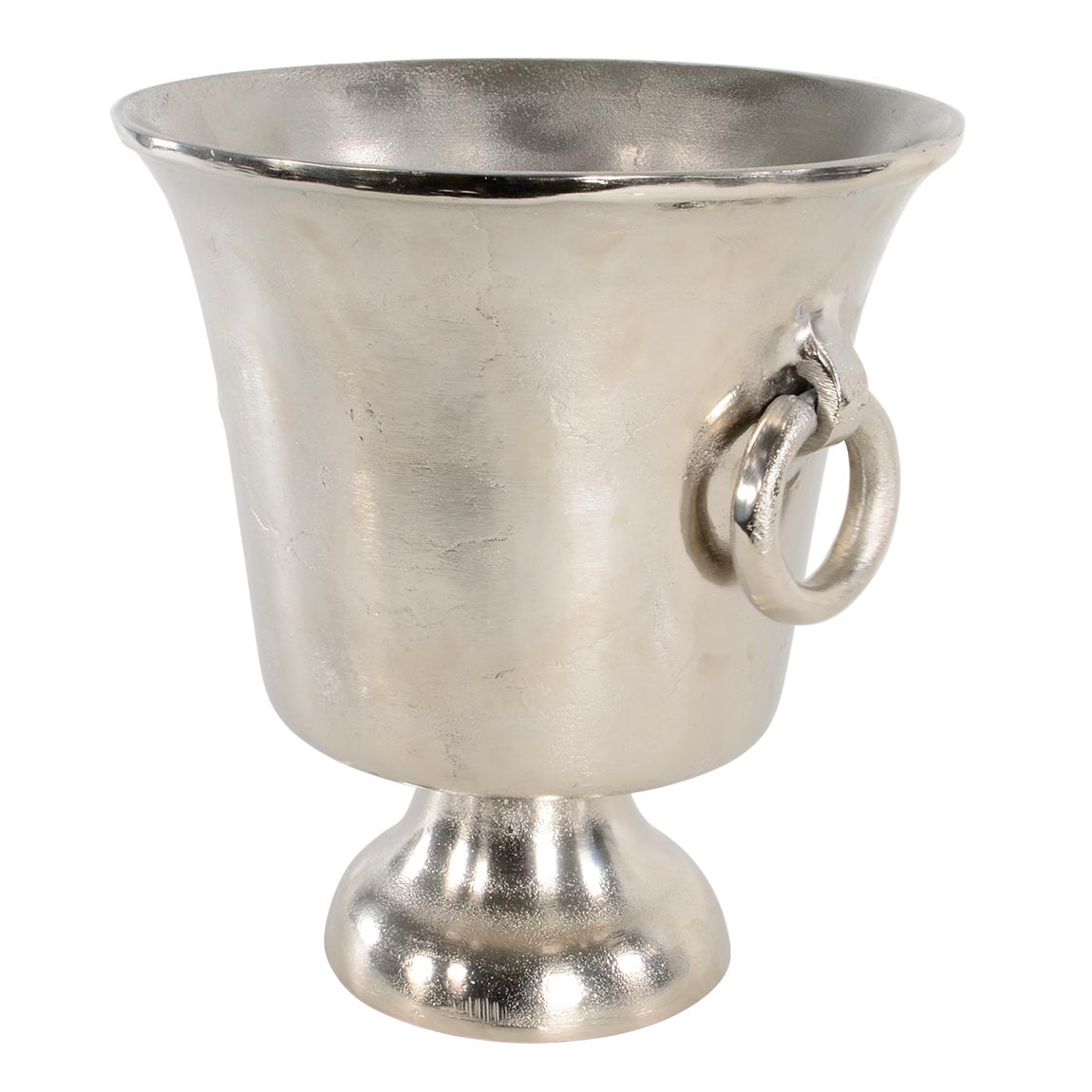 Wijnkoeler brush aluminium 27 cm hoog