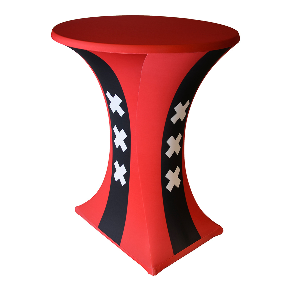 Statafelrok met print XXX Amsterdam