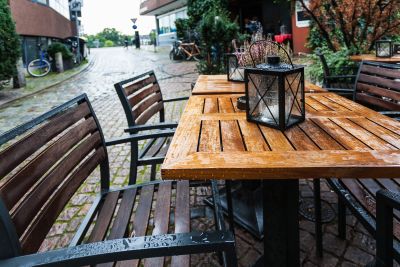 Teakhouten terrastafels