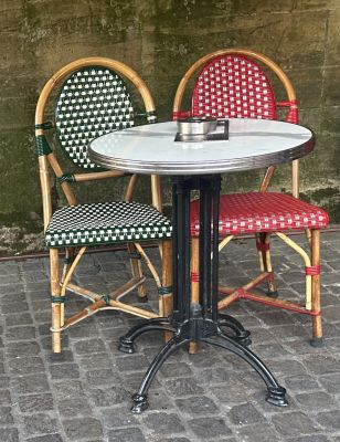 Terrastafel onderstellen