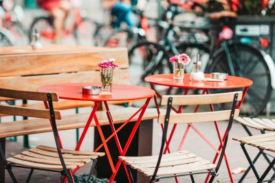 Inklapbare terrastafels